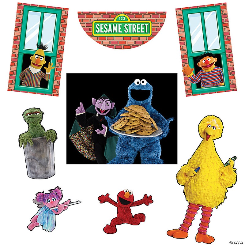 Sesame Street Trunk-or-Treat Decorating Kit - 8 Pc.