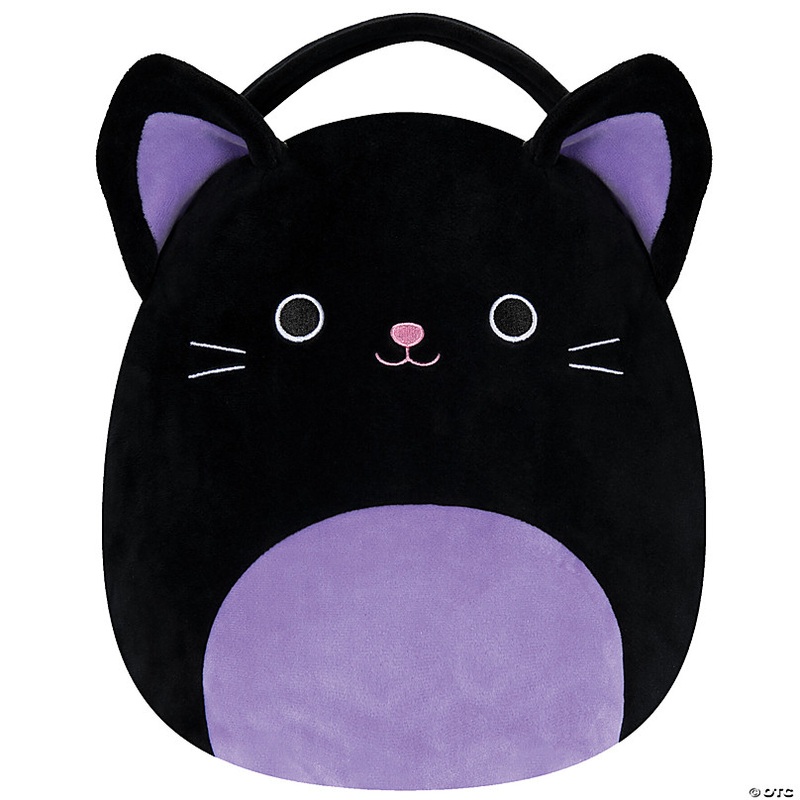 Squishmallows Autumn Black Cat Treat Pail