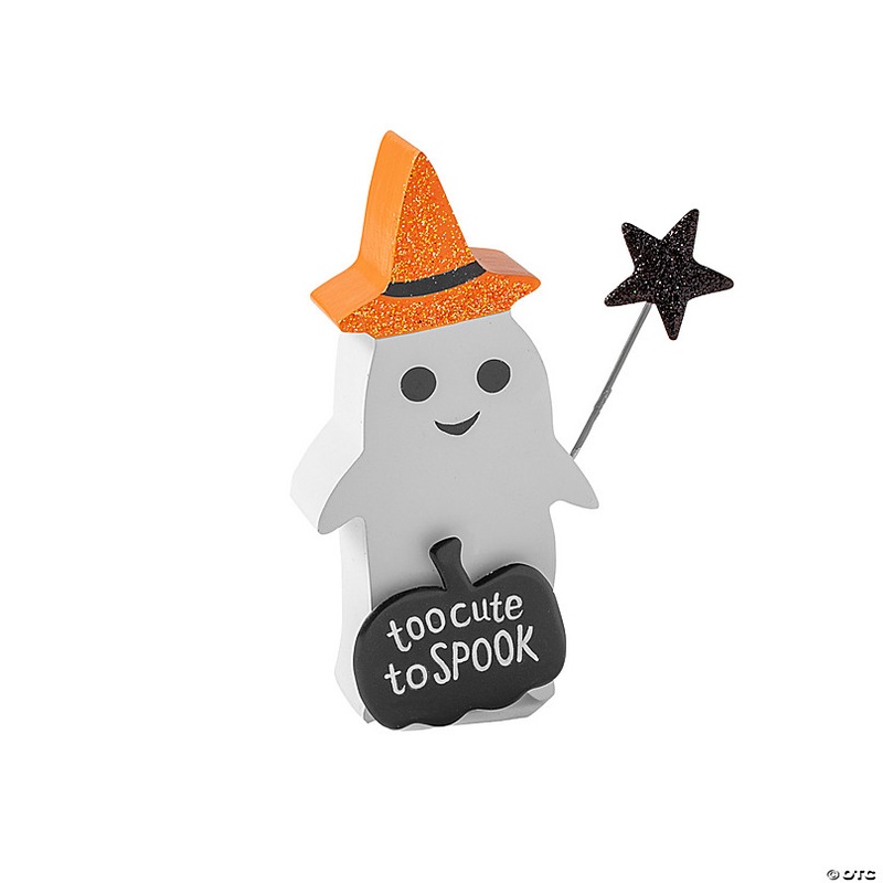 Too Cute Ghost Wooden Block