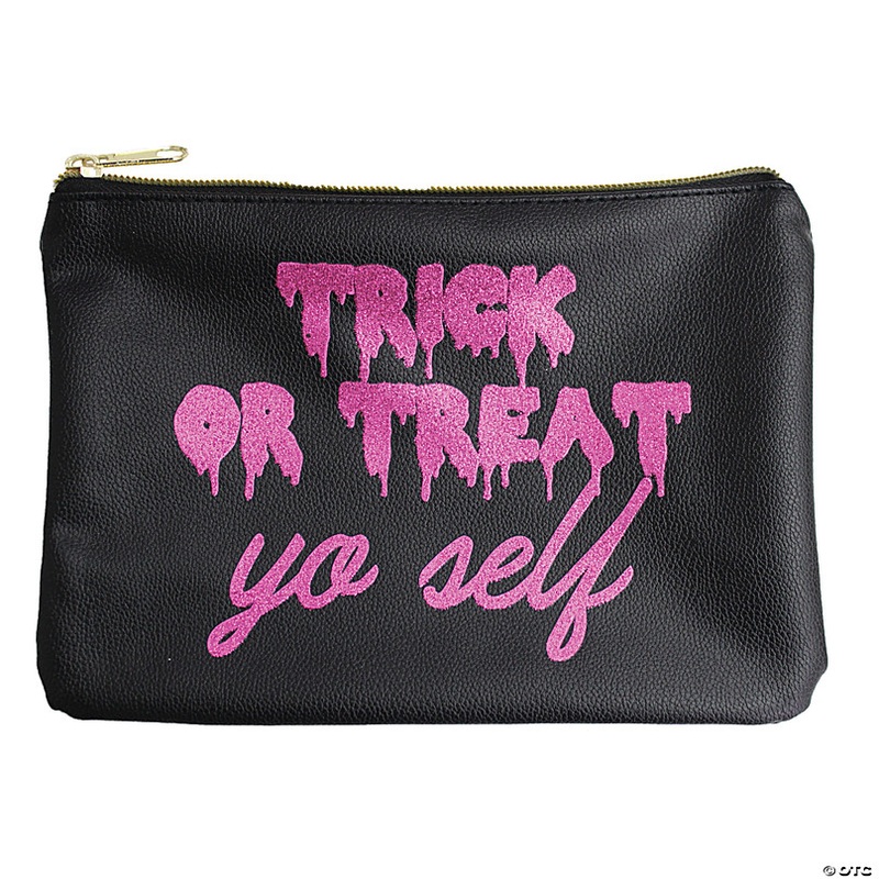 Trick or Treat Yo Self Makeup Bag