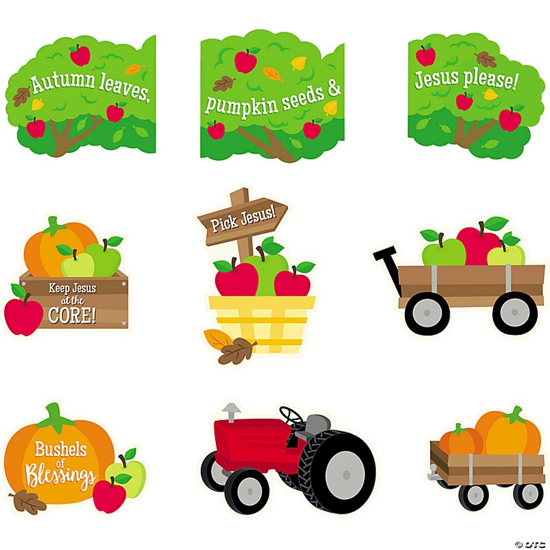 Value Faith Fall Harvest Trunk-or-Treat Decorating Kit - 9 Pc.