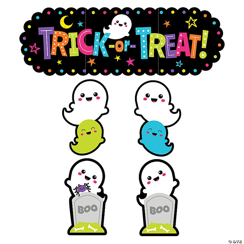 Value Ghost Trunk-or-Treat Decorating Kit - 5 Pc.