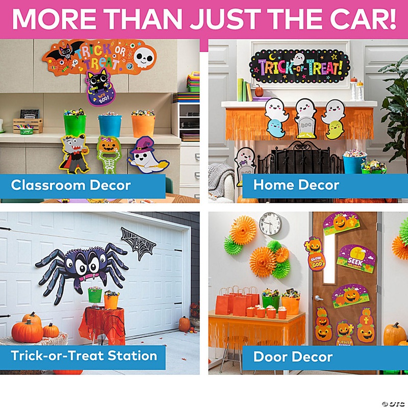 Value Religious Black Cat Trunk-or-Treat Decorating Kit - 5 Pc.