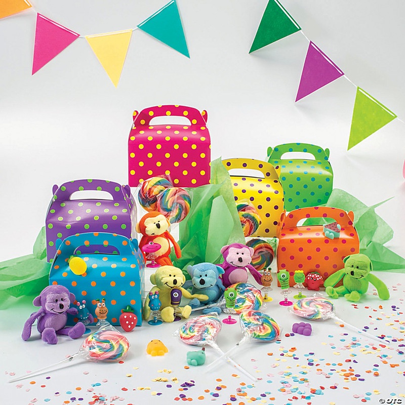 1 3/4 - 2 3/4 Bright Colors Monster Vinyl Pop-Ups - 12 Pc.