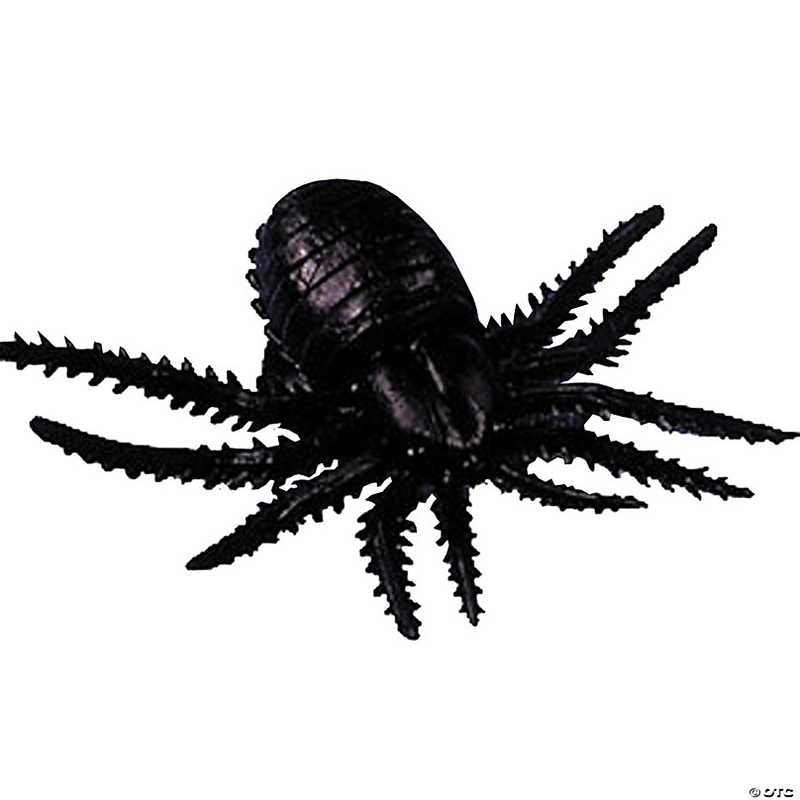 1.5 Black Spider Decoration