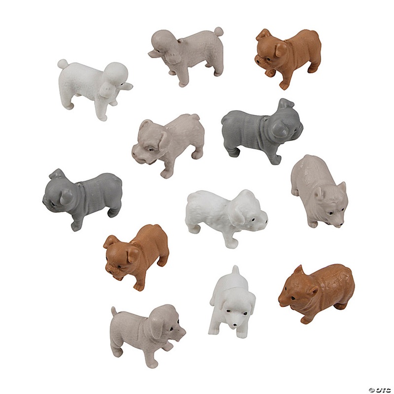 2 3/4 x 1 3/4 Stretchy Sand-Filled Dogs in Costumes - 12 Pc.