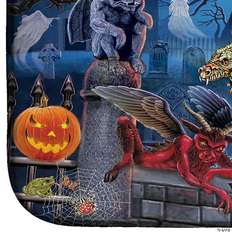 Caroline's Treasures Halloween, Littlest Witch's Halloween Party Dish Drying Mat, 14 x 21, Seasonal