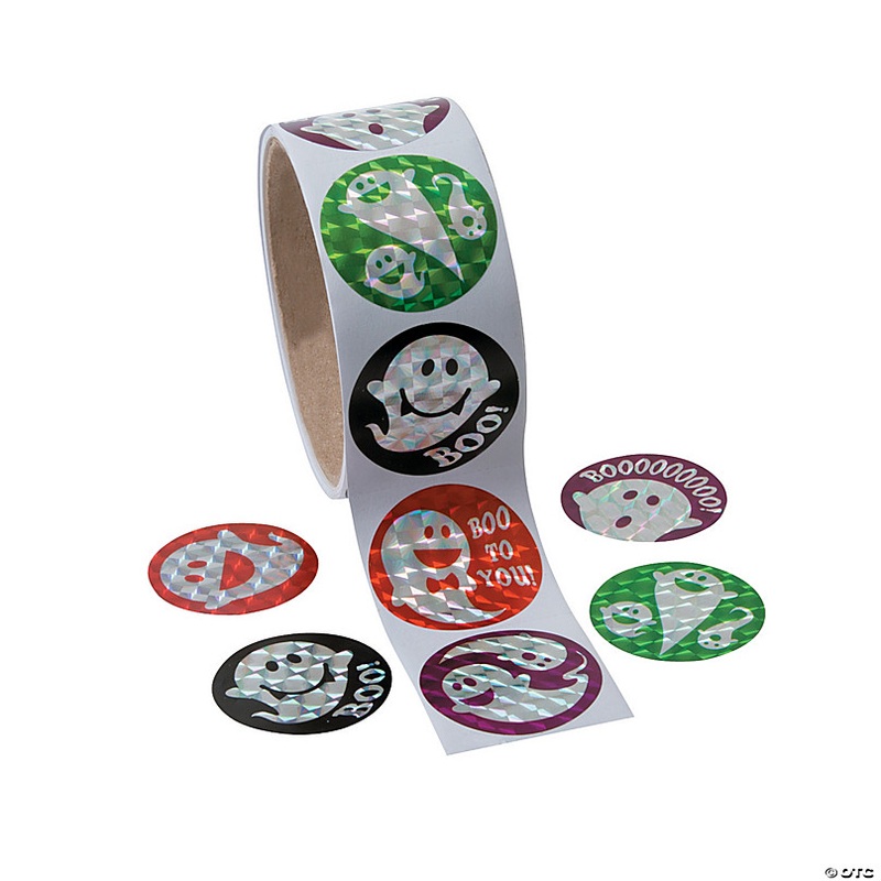 Ghost Prism Sticker Roll - 100 Pc.