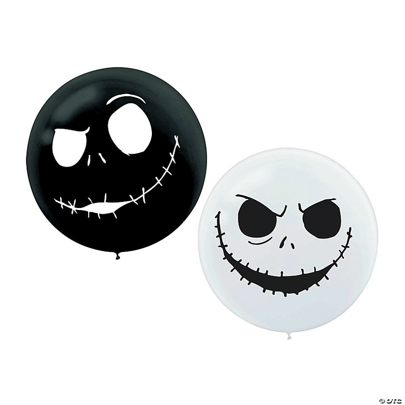 The Nightmare Before Christmas 24 Latex Balloons - 2 Pc.