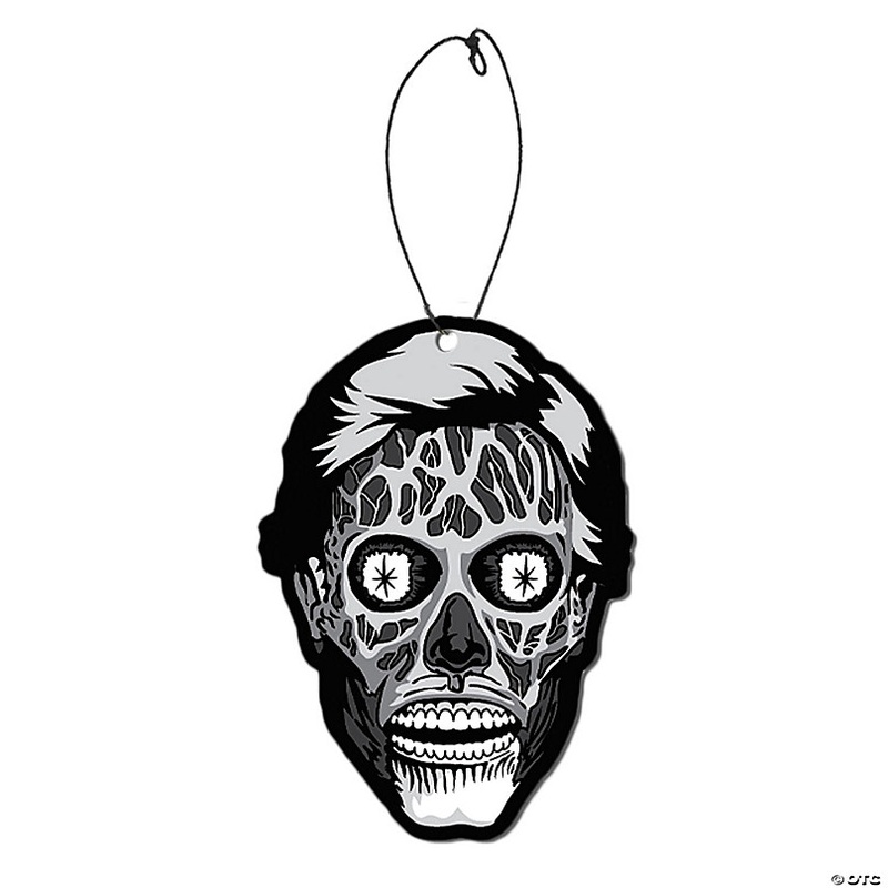 They Live! Black & White Alien Cardboard Fear Freshener