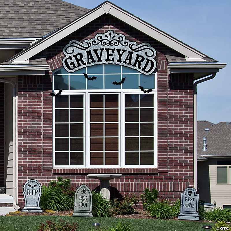 Value Graveyard Trunk-or-Treat Decorating Kit - 8 Pc.