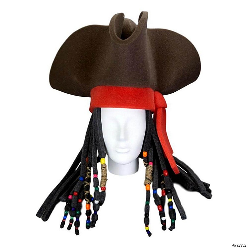 Foam Party Hats Special Pirate Hat - Photo Booth Prop - Party Favors -Halloween - Crazy Hat Day