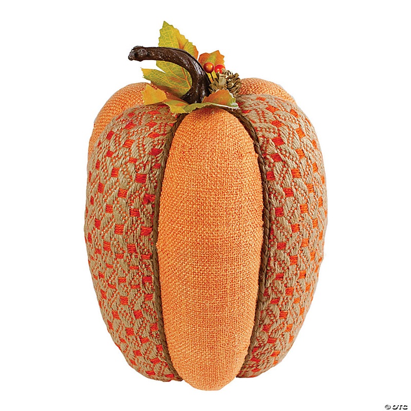 Northlight 10.5 Orange Autumn Harvest Thanksgiving Tall Pumpkin