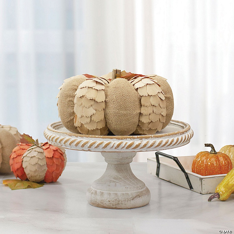 Northlight 9 Brown Autumn Harvest Tabletop Pumpkin