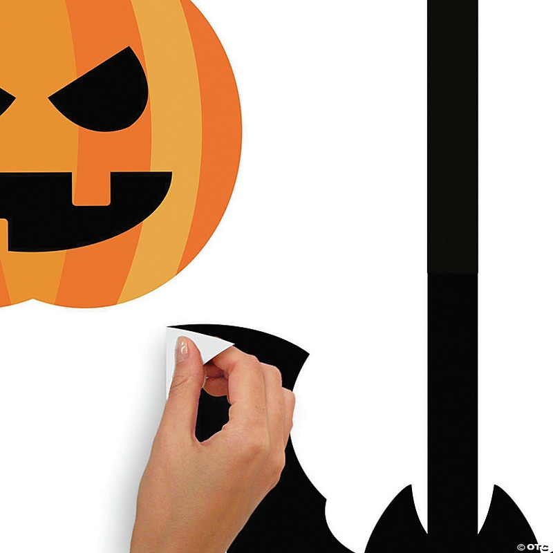 Roommates Halloween Glow In The Dark Peel And Stick Giant Wall Decals