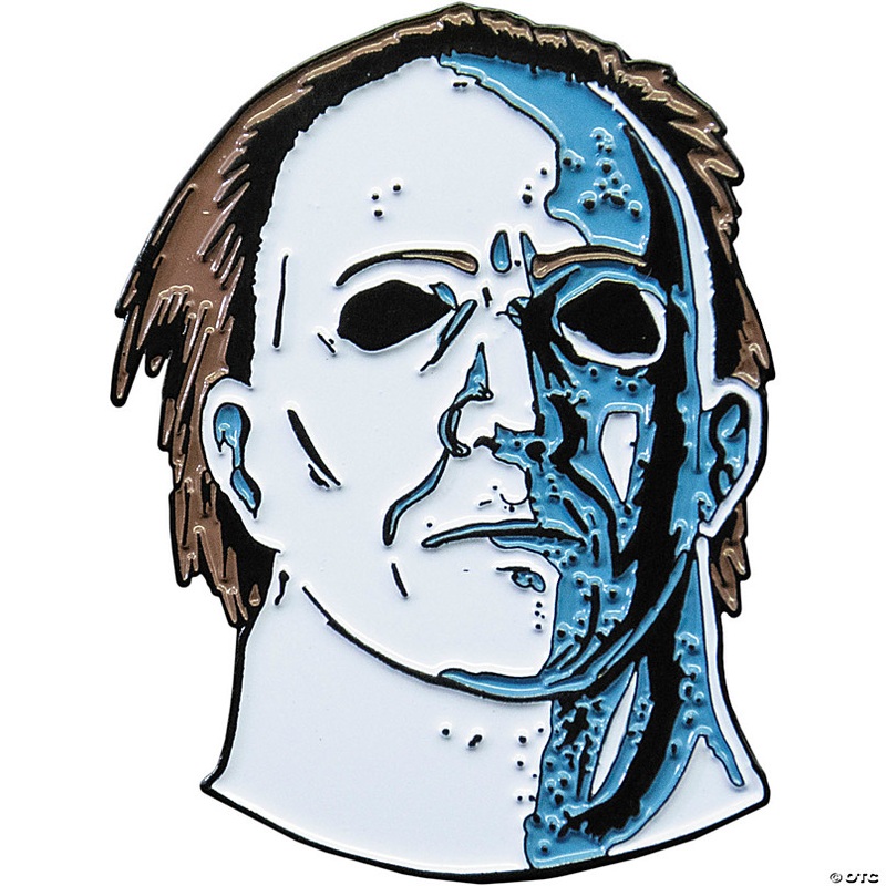 1 3/4 Halloween 5: The Revenge of Michael Myers Michael Myers Full-Color Enamel Pin