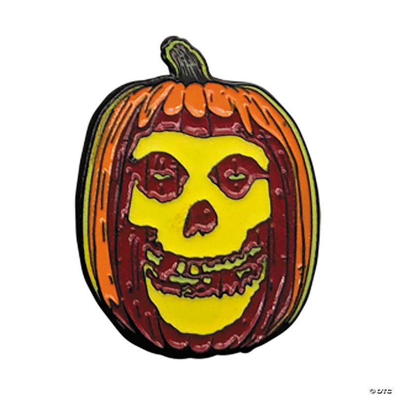 1 3/4 Misfits Remember Halloween FIend Full-Color Enamel Pin