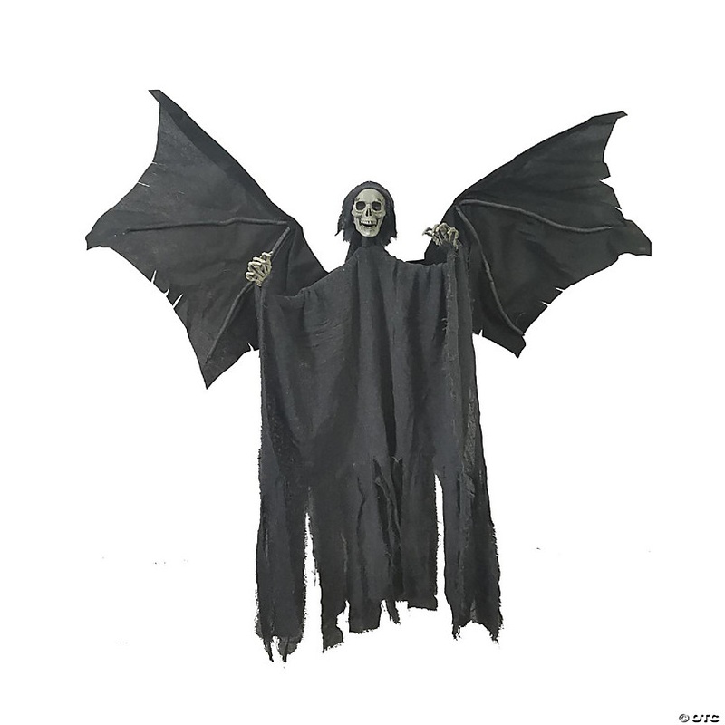 35 Inch Hanging Skeleton Reaper Halloween Decoration