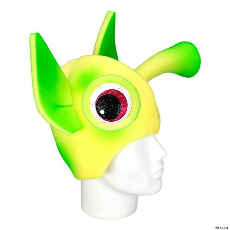 Foam Party Hats Alien Hat - Photo Booth Prop - Party Favors -Halloween - Crazy Hat Day