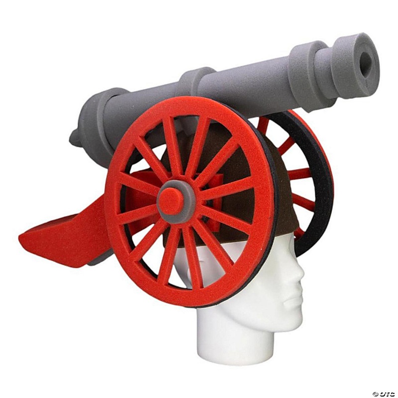 Foam Party Hats Cannon Hat - Photo Booth Prop - Party Favors -Halloween - Crazy Hat Day