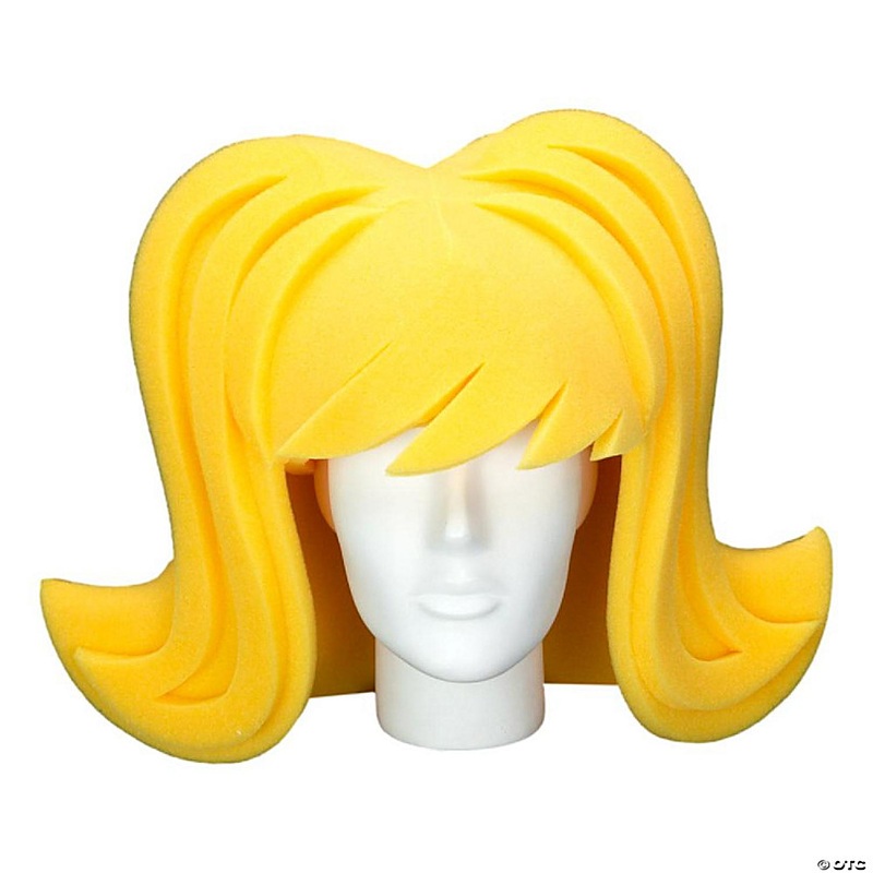 Foam Party Hats Simple Wig - Photo Booth Prop - Party Favors -Halloween - Crazy Hat Day