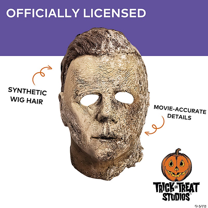Halloween Ends Michael Myers Adults Overhead Latex Mask - One Size