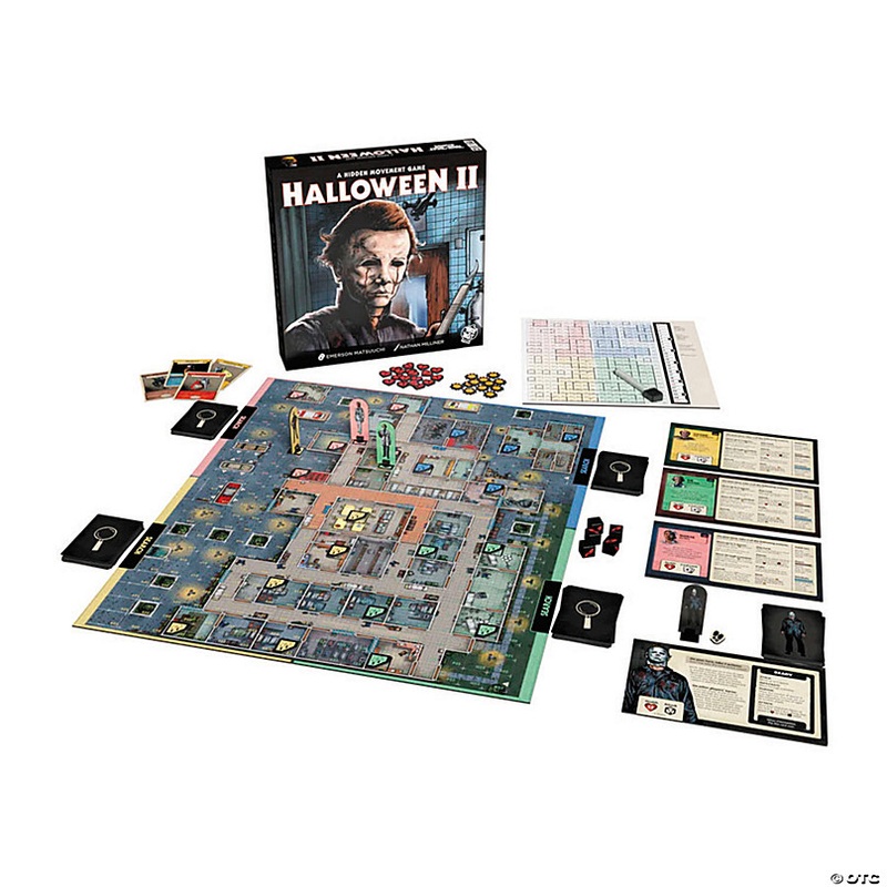 Halloween II Hidden Movement Board Game for 2-4 Players