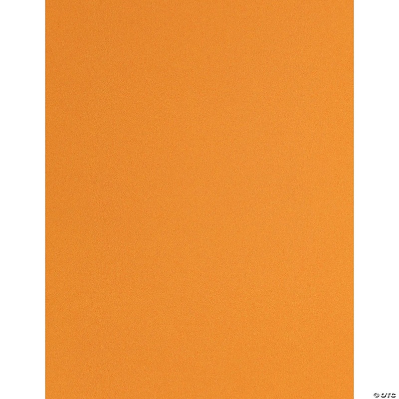 Paper Accents Cardstock 8.5x 11 Smooth 65lb Pumpkin 1000pc Box