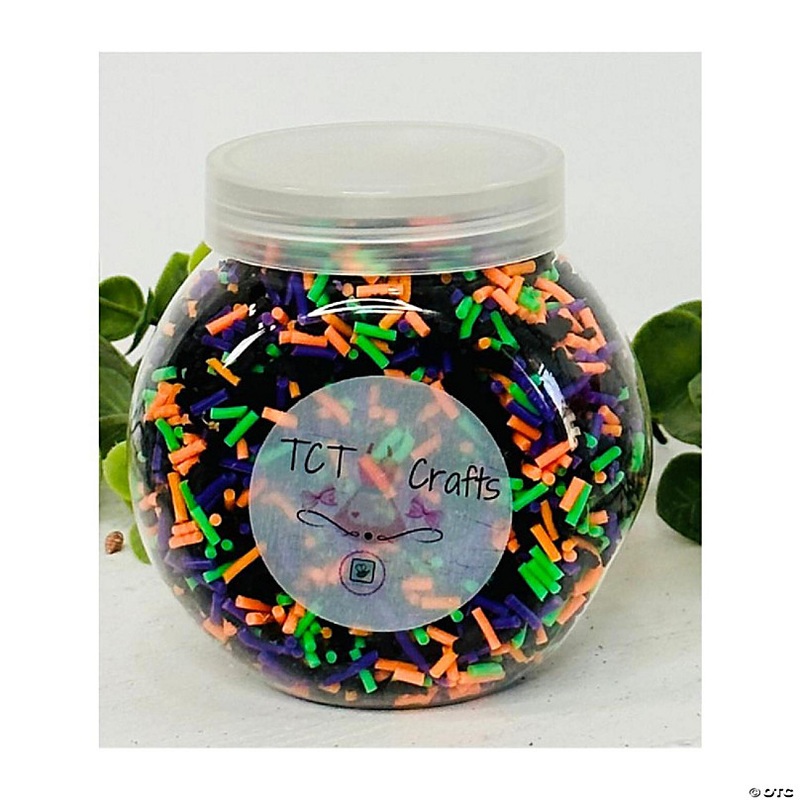 TCT Crafts-150g Halloween Themed Polymer Clay Sprinkle Mix
