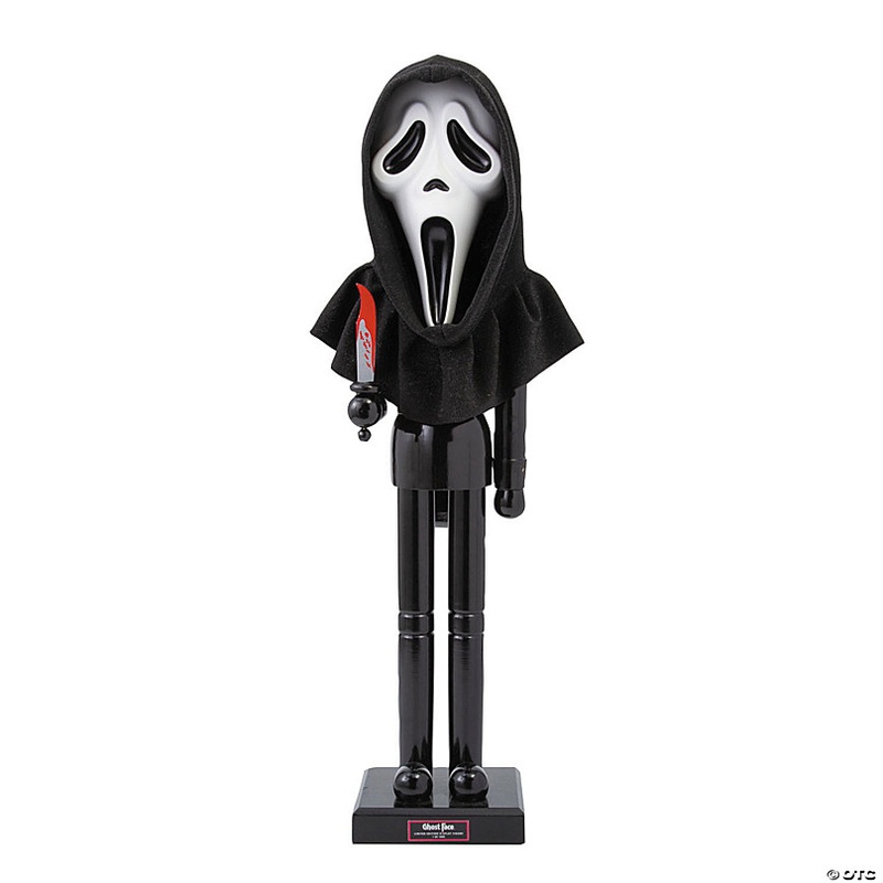 3 Ft. Ghost Face Collectible Holiday Horror Nutcracker Decoration
