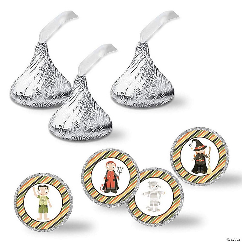 AmandaCreation Halloween Costume Kiss Stickers 324pc.