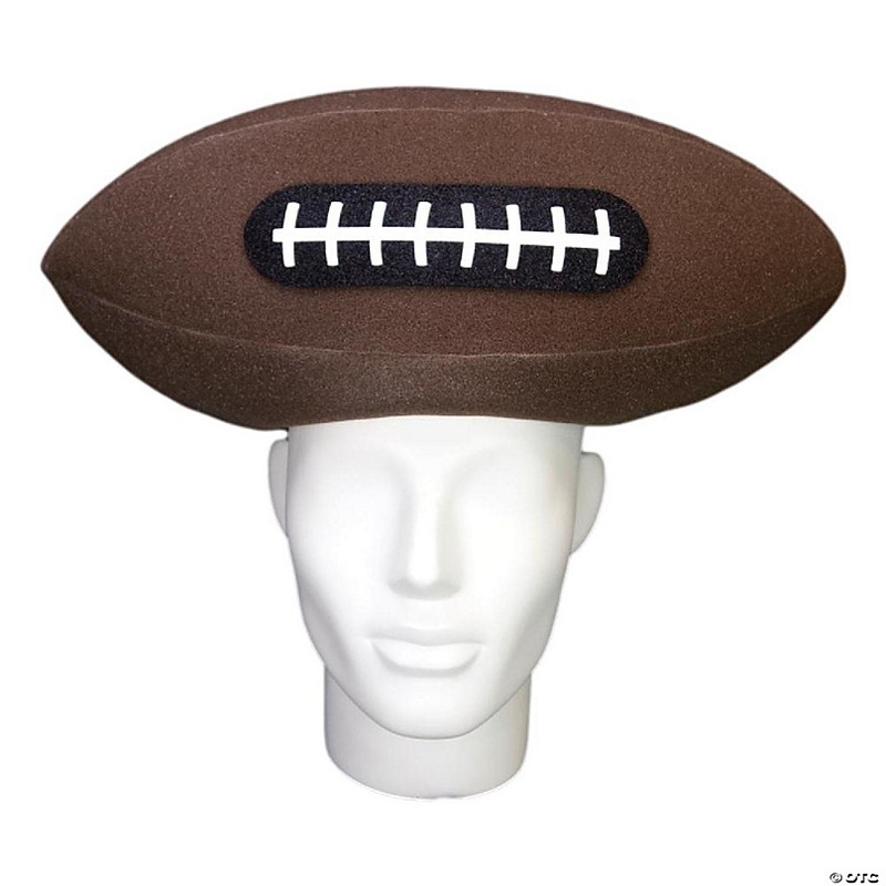 Foam Party Hats Football Hat - Photo Booth Prop - Party Favors -Halloween - Crazy Hat Day
