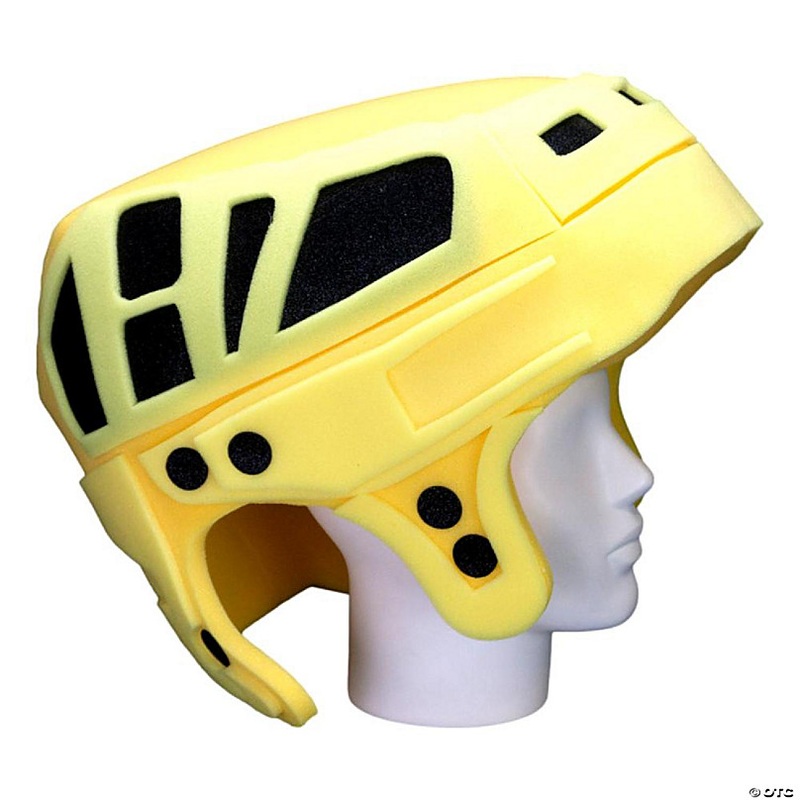 Foam Party Hats Giant Hockey Helmet Hat - Photo Booth Prop - Party Favors -Halloween - Crazy Hat Day