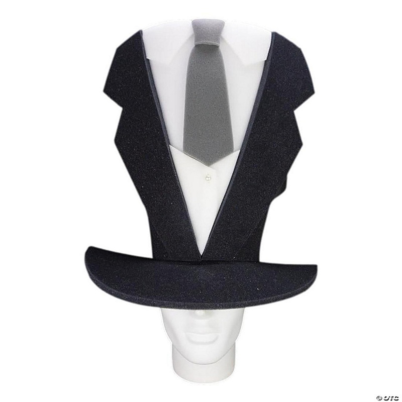 Foam Party Hats Suit Hat - Photo Booth Prop - Party Favors -Halloween - Crazy Hat Day
