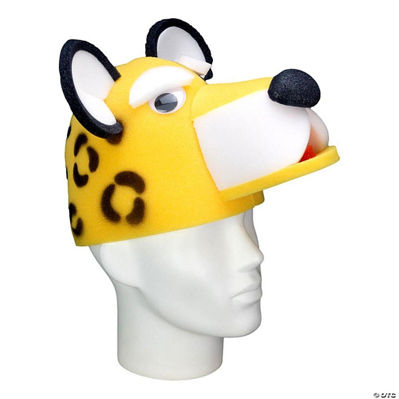 Foam Party Hats Tiger Hat - Photo Booth Prop - Party Favors -Halloween - Crazy Hat Day
