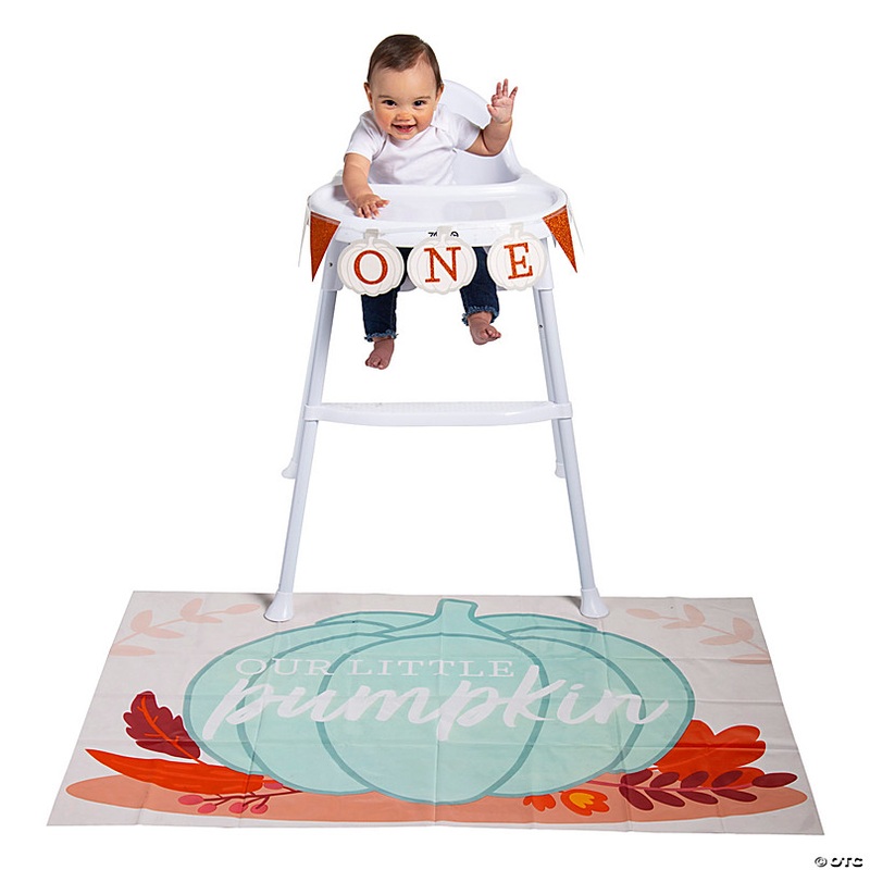Little Pumpkin Party High Chair Decorating Kit - 2 Pc.