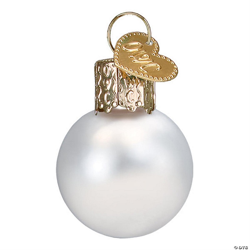 Old World Christmas Blown Glass Ornament for Halloween, Mini Evil Eye with OWC Gift Box