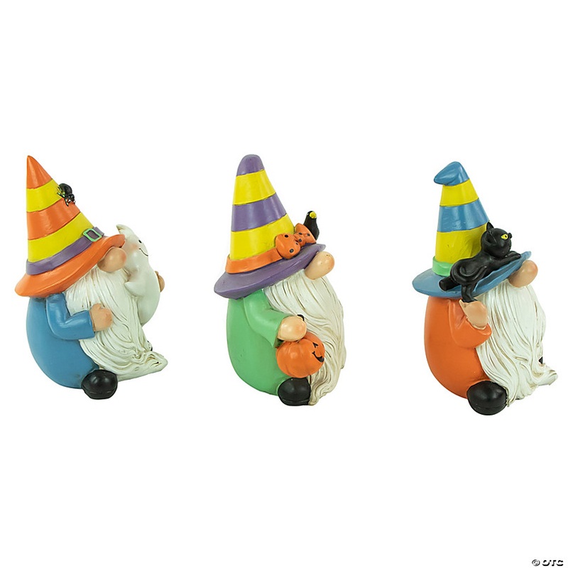 Set of 3 Halloween Gnomes Decoration 6