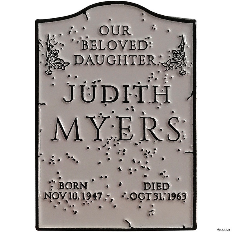 1 1/2 Halloween (1978) Judith Myers Tomb Enamel Pin