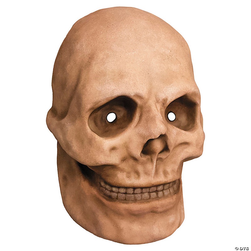 10 x 6 Catacomb Skull Plastic Overhead Mask - One Size