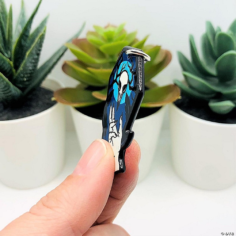20 Pcs Coffin with Raven Skull Charms