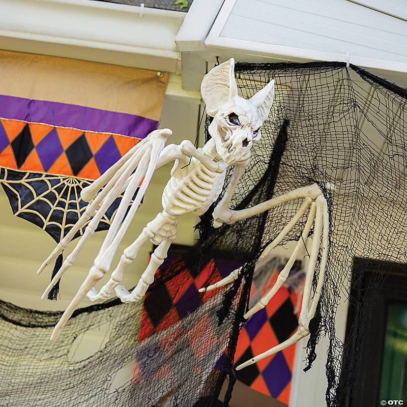 39 x 4 Bat Skeleton Halloween Decoration