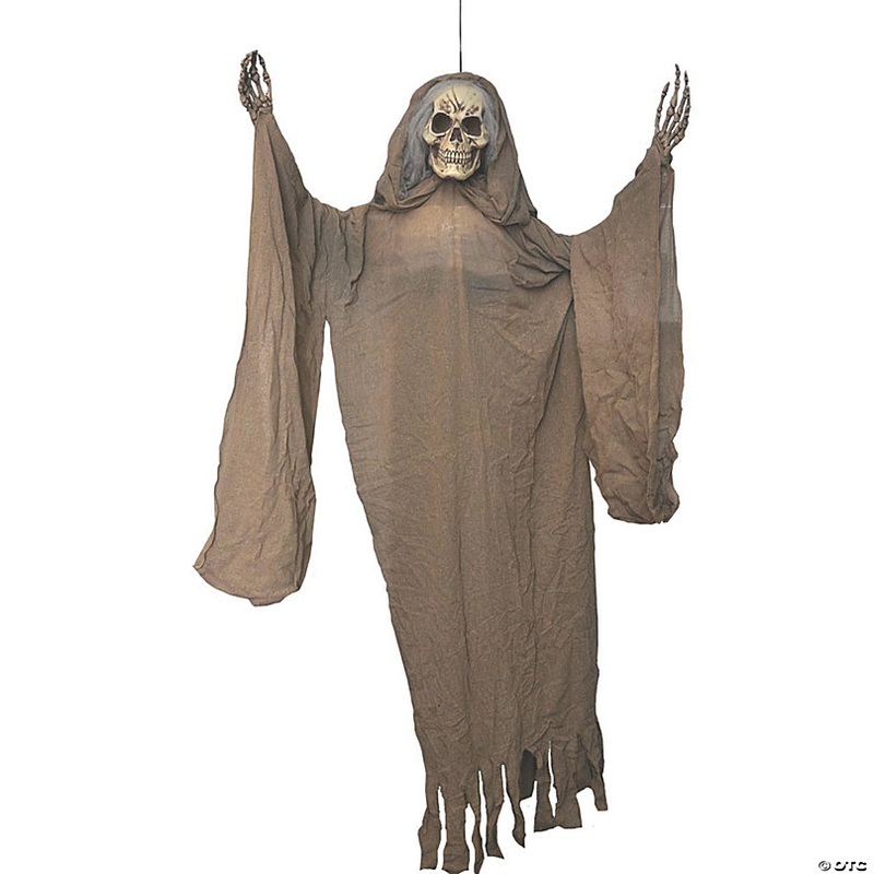 5' Hanging Ghoul with Light-Up Eyes Halloween Decoration