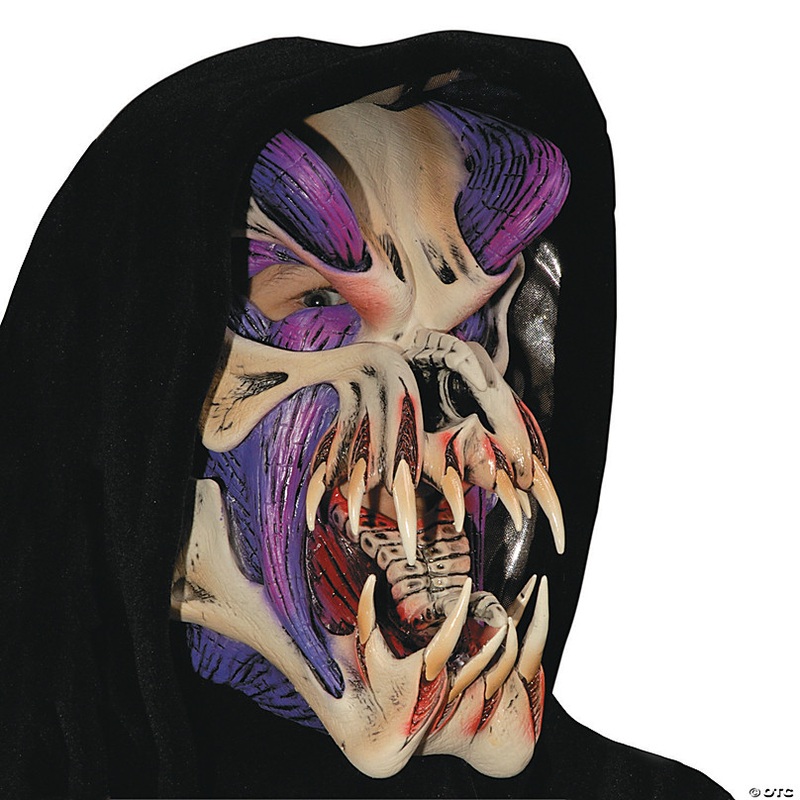 Adults Purple Predator Monster Halloween Mask