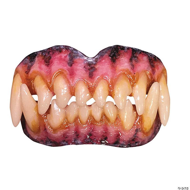 Bitemares Horror Teeth Wolf Monster Teeth Costume Accessory