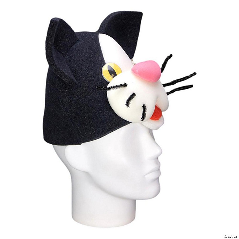 Foam Party Hats Cat Hat - Photo Booth Prop - Party Favors -Halloween - Crazy Hat Day