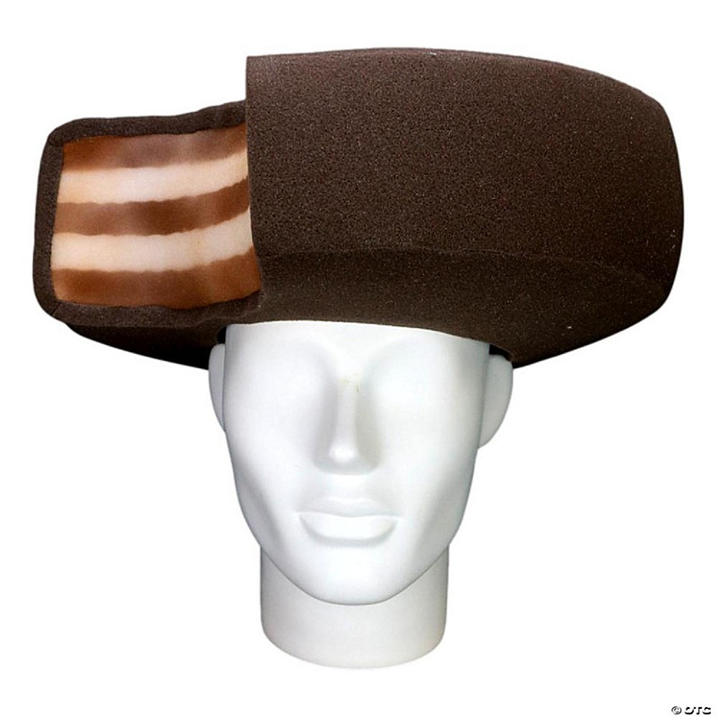 Foam Party Hats Chocolate Hat - Photo Booth Prop - Party Favors -Halloween - Crazy Hat Day