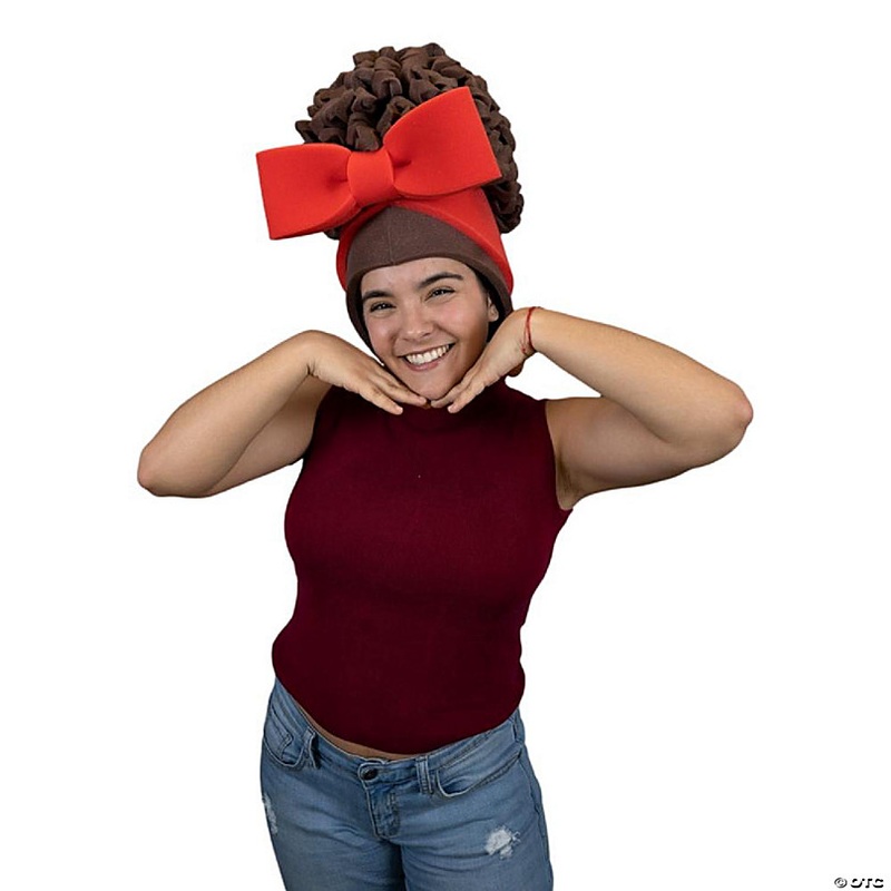 Foam Party Hats Dolores Wig - Photo Booth Prop - Party Favors -Halloween - Crazy Hat Day