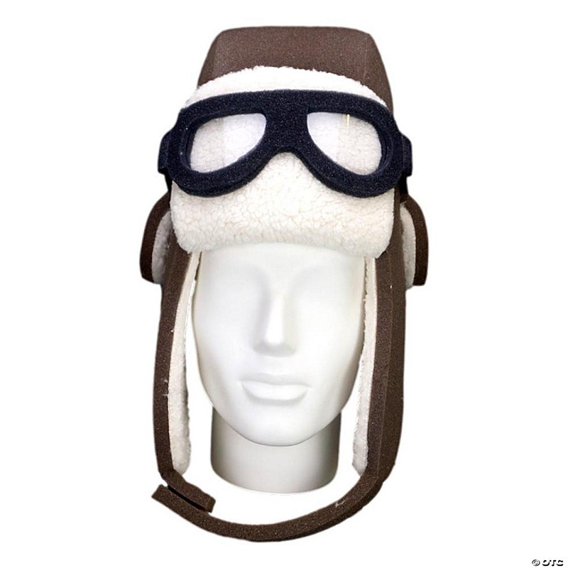 Foam Party Hats Pilot Hat - Photo Booth Prop - Party Favors -Halloween - Crazy Hat Day