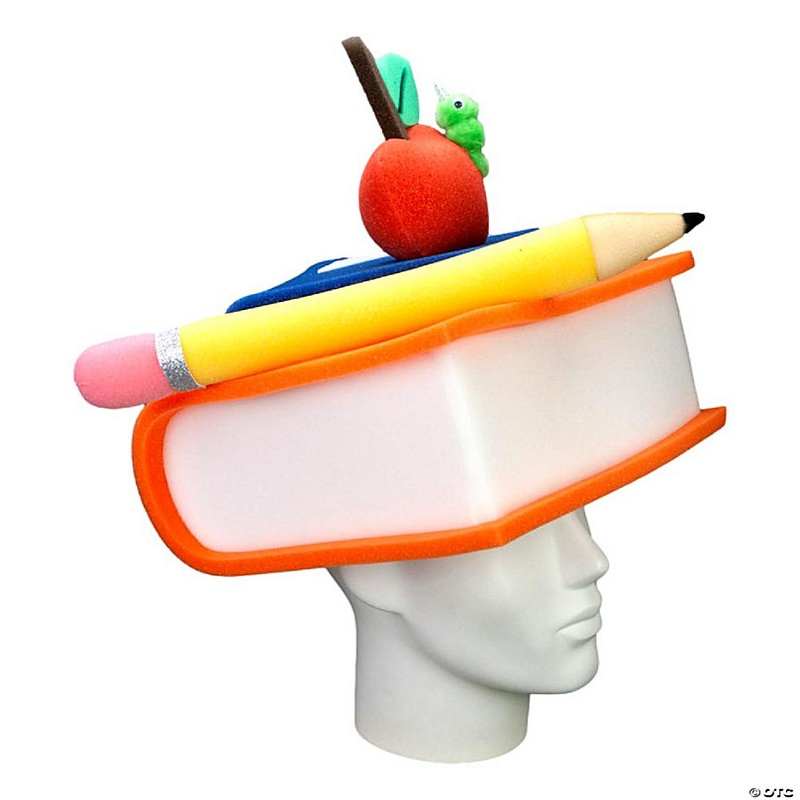Foam Party Hats Teacher Hat - Photo Booth Prop - Party Favors -Halloween - Crazy Hat Day